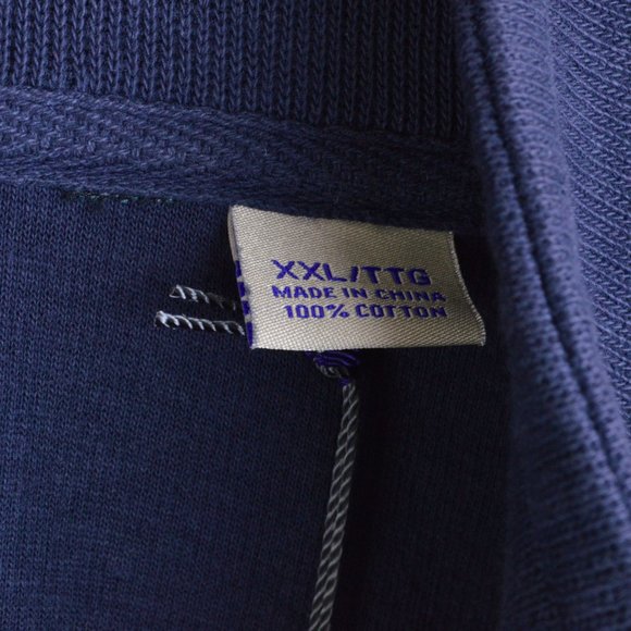 NEW Tommy Bahama Mens Sweater Navy Blue Zip - Picture 9 of 10